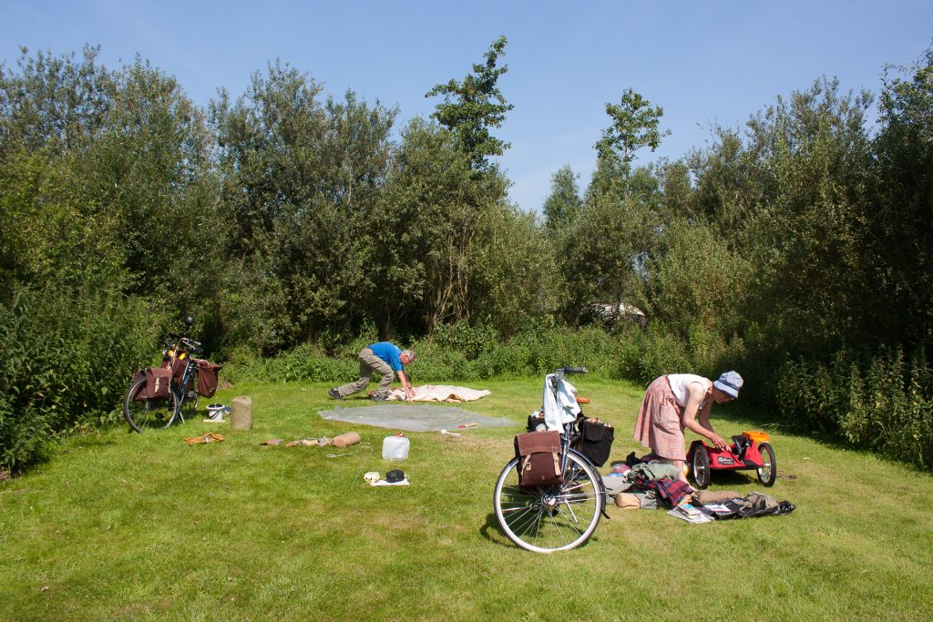 Gert en Diet op fietsvakantie