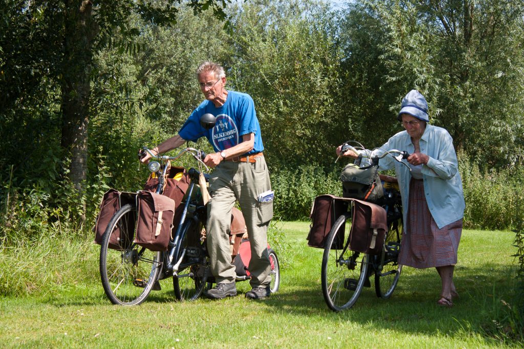 Gert en Diet op fietsvakantie